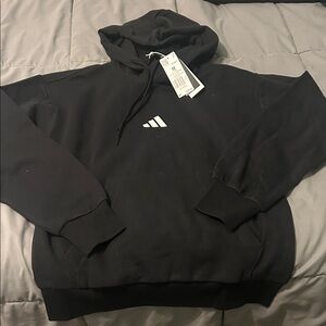 Adidas Men's Black Pullover Hoodie